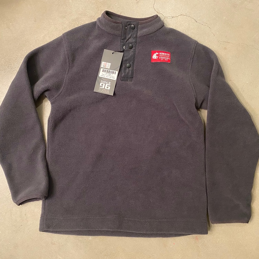 NWT WSU kids fleece
